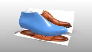 Designing shoe lasts from reference images in Shoe Last Maker