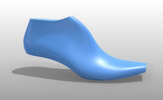 Parametric Cowboy Boot Shoe Last Design Template 2